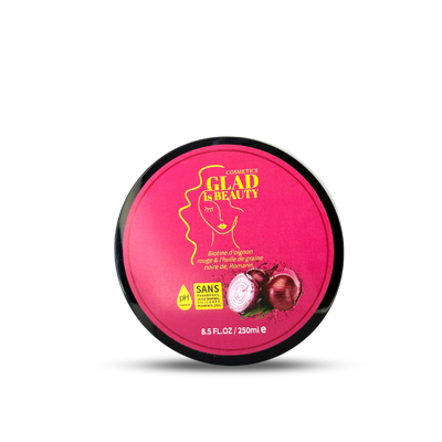 Masque capillaire à l'oignon rouge