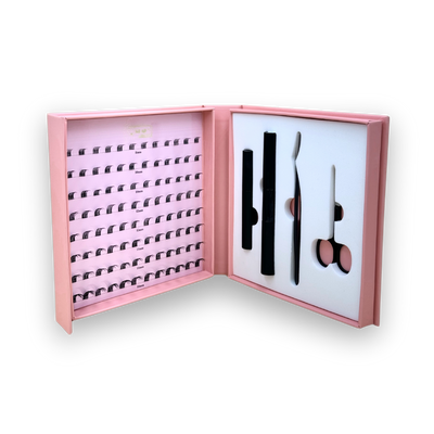 Kit 96 d'Extension de Cils à Cils Naturels