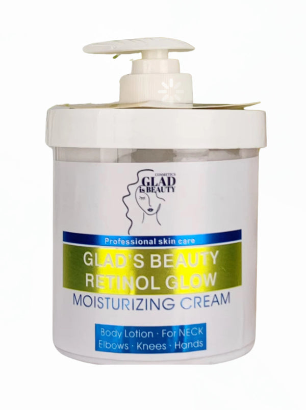 La crème rétinol Glow de Gladis Beauty est un soin anti-taches puissant pour le corps.
