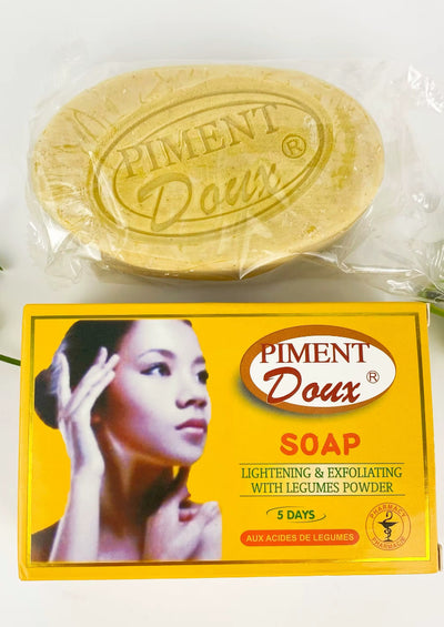 Découvrez notre  NEW savon Piment Doux, enrichi en acides aux légumes,