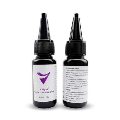 Colle UV d’extensions de cheveux V-Light