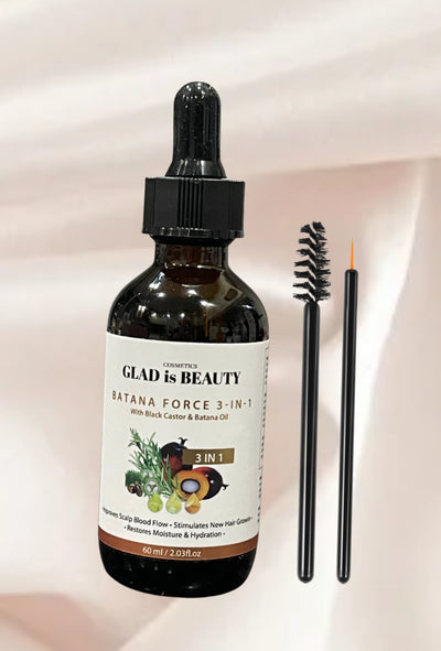 de Huile Batana   Pour la pousse des. Cheveux les secrets Force 3-en-1 – GLAD is BEAUTY