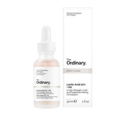 THE ORDINARY
Acide Lactique 10% + HA Sérum de Peeling