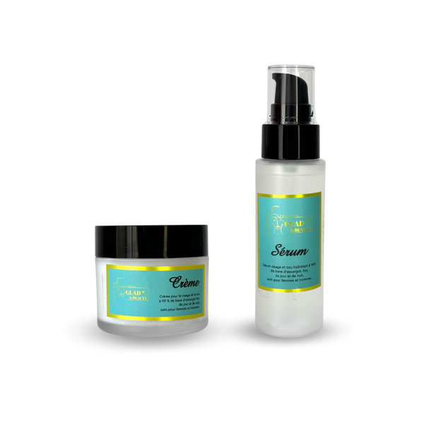 Sérum + Crème à la mucine d'escargot