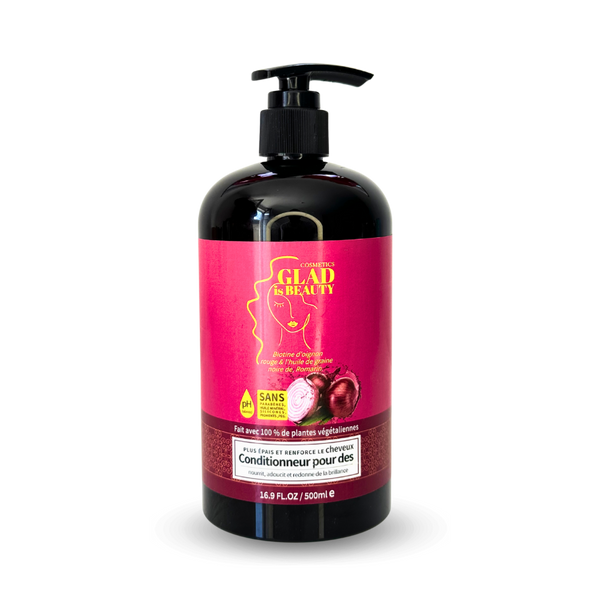 Le secret pour avoir de longs cheveux.Après shampooing à l'oignon rouge