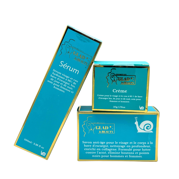La gamme Sérum rajeunissant à l'acide

Mucus d'Escargot, l’acide  Citrique. Produit 100% naturels