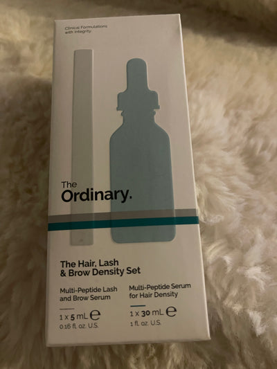 The Ordinary 
The Hair, Lash & Brow Density Set.